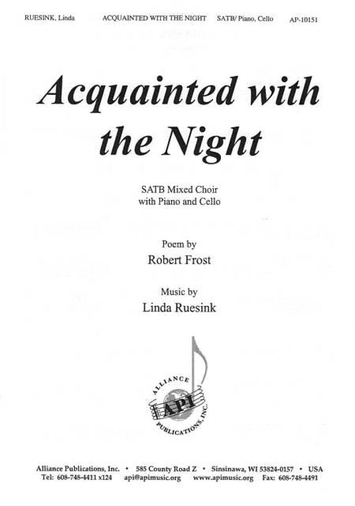 Acquainted with the Night